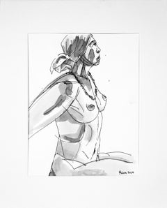 Nude Drawings and Watercolors