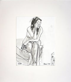 Nude Drawings and Watercolors