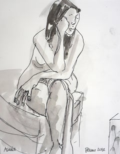 "Annie" - Dibujo Figurativo Femenino