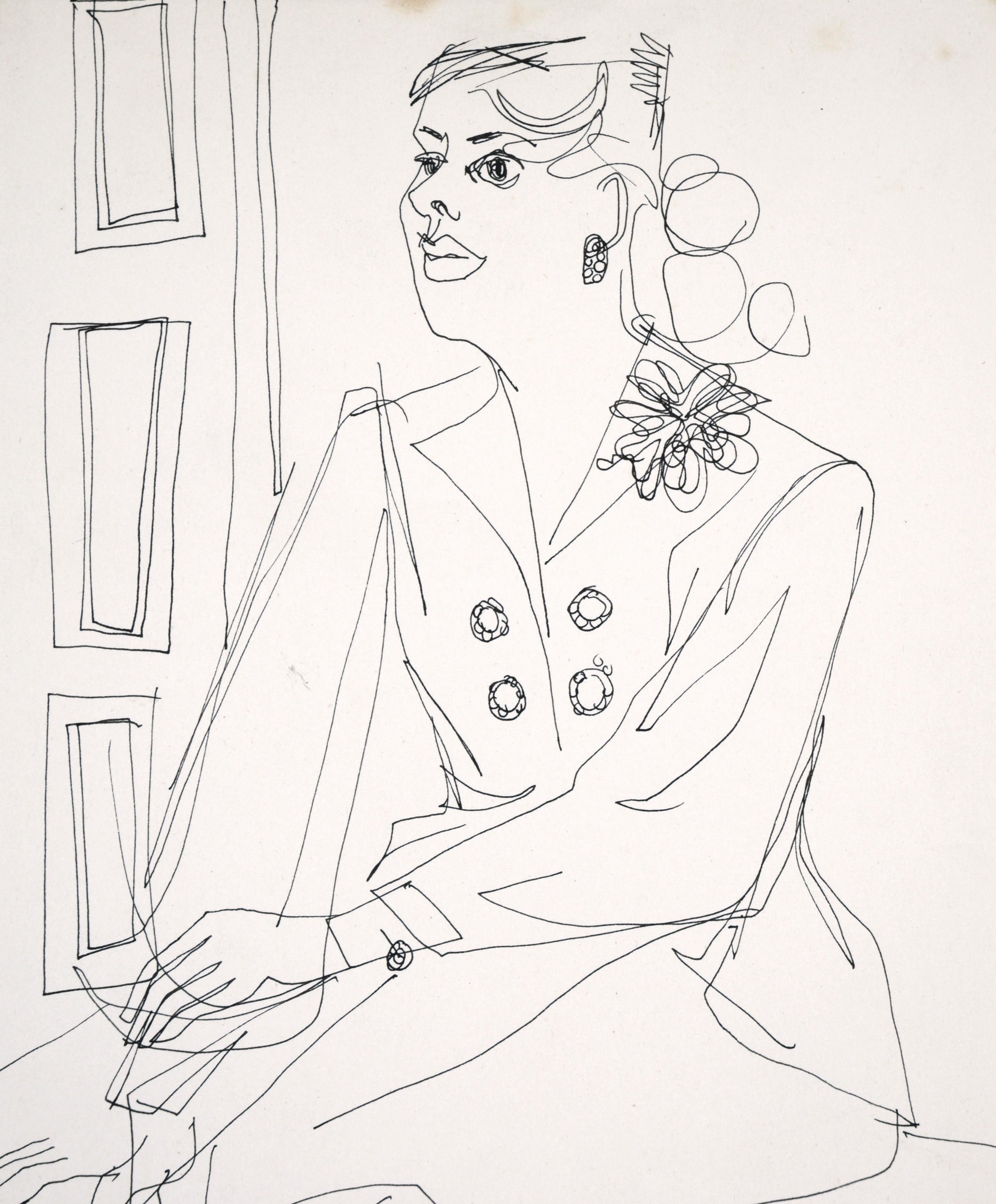 Disegno dal vero di interni - Ritratto di donna con fiore II

Disegno di ritratto stilizzato di un artista sconosciuto 