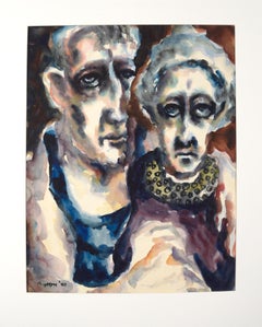 Portrait Drawings and Watercolors