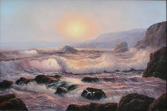 Pacific Ocean Sunset Seascape