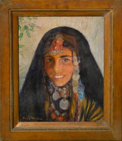 Mid Century Portrait of a Moroccan Berber Girl