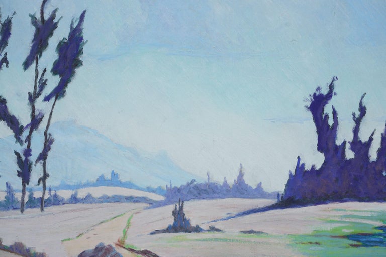 Harland A. Riker - Mid Century California Landscape at 1stDibs