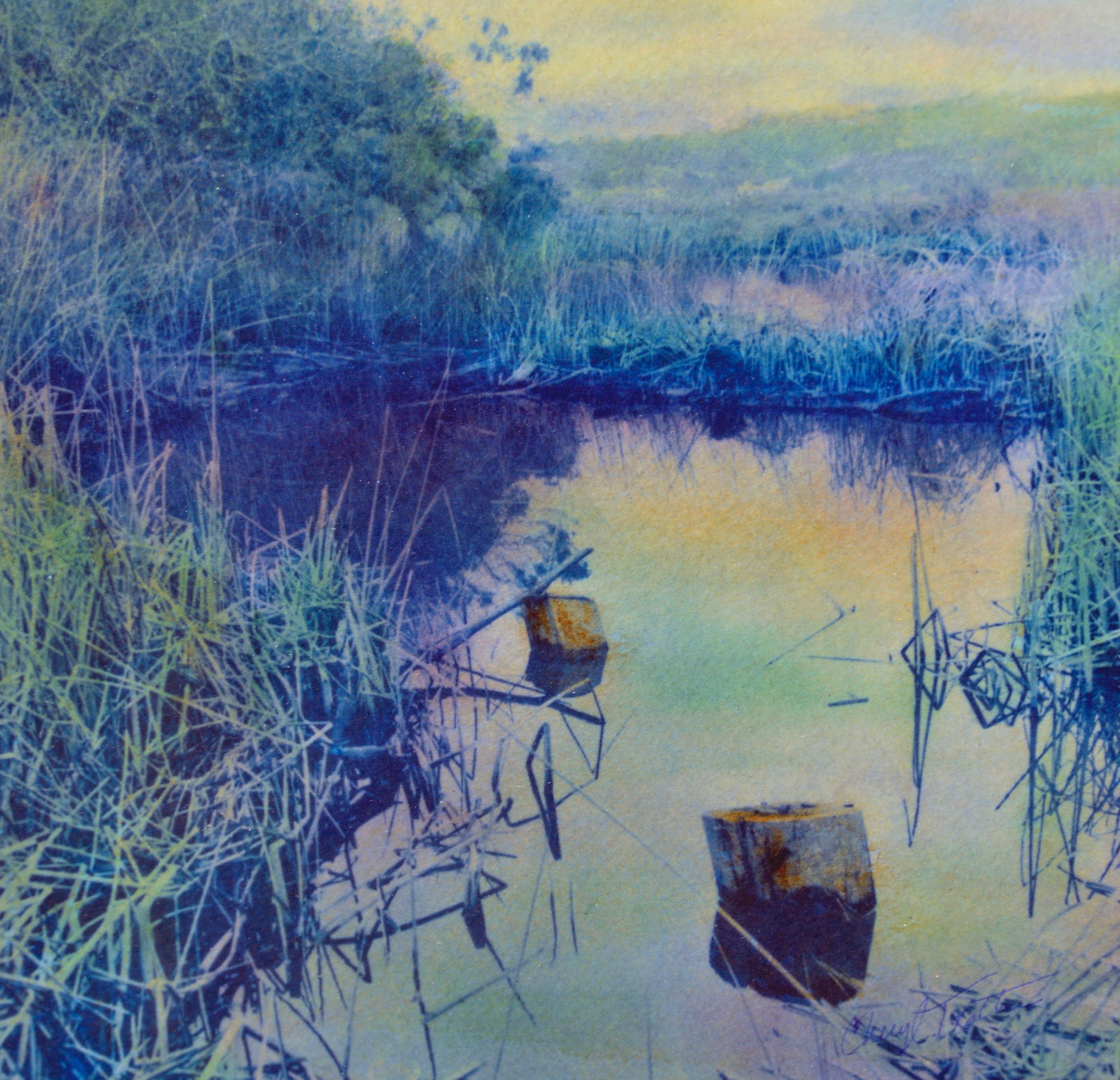 Carmel Marsh, California Landscape  - Art by Cheryl Trotter