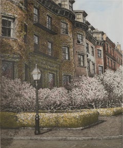 "Magnolia" - Beacon Hill, Boston Landscape