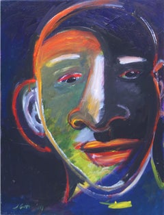 Fauvist Abstract Portrait 