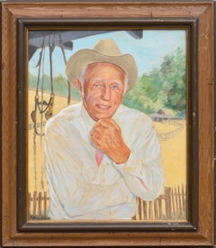 Vintage Portrait of a Rancher "Pete"
