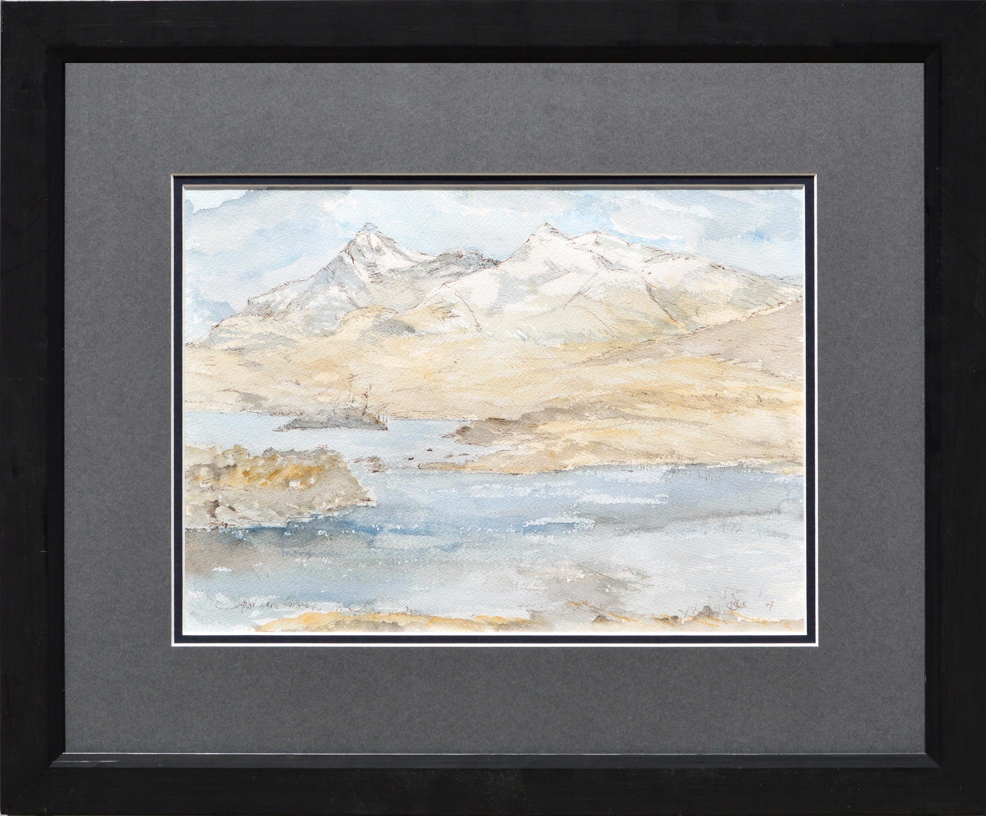 Deirdre Nicholls Landscape Art - "Scurr Nan Gillean and Loch" - Scotland Landscape