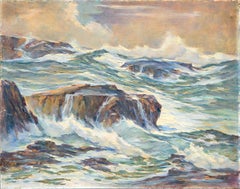 Mid Century Seascape - "Der kommende Sturm" 