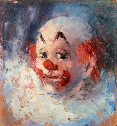 Vintage 1960s Clown Portrait #4