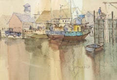 "Moss Landing" Harbor Landscape