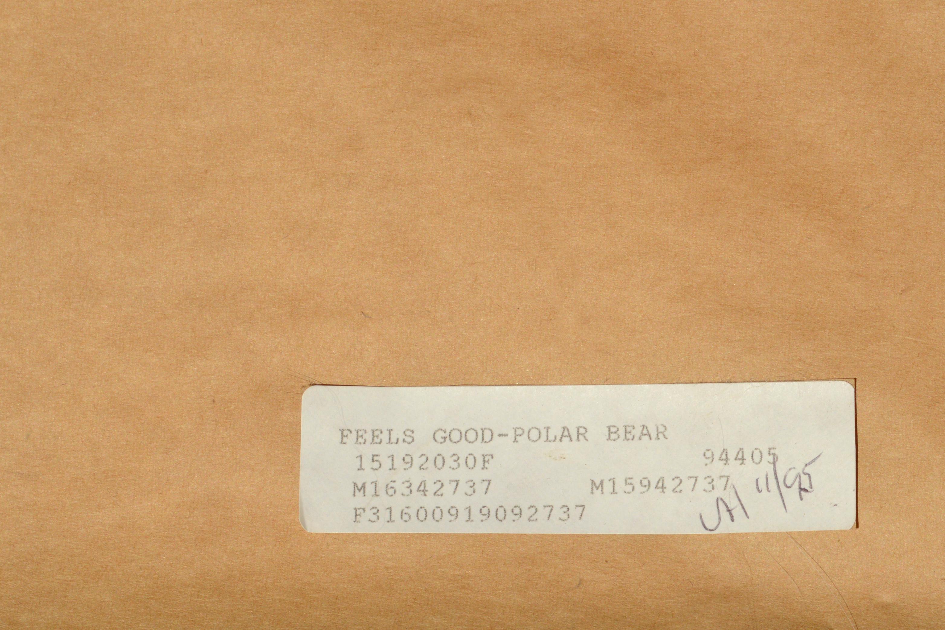 „Feels Good“ Polarbär-Fotografie – signiert und nummeriert, limitierte Auflage im Angebot 3