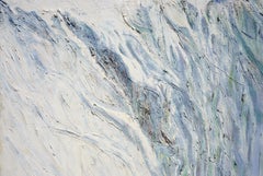 Glacier Abstract Expressionist Landscape