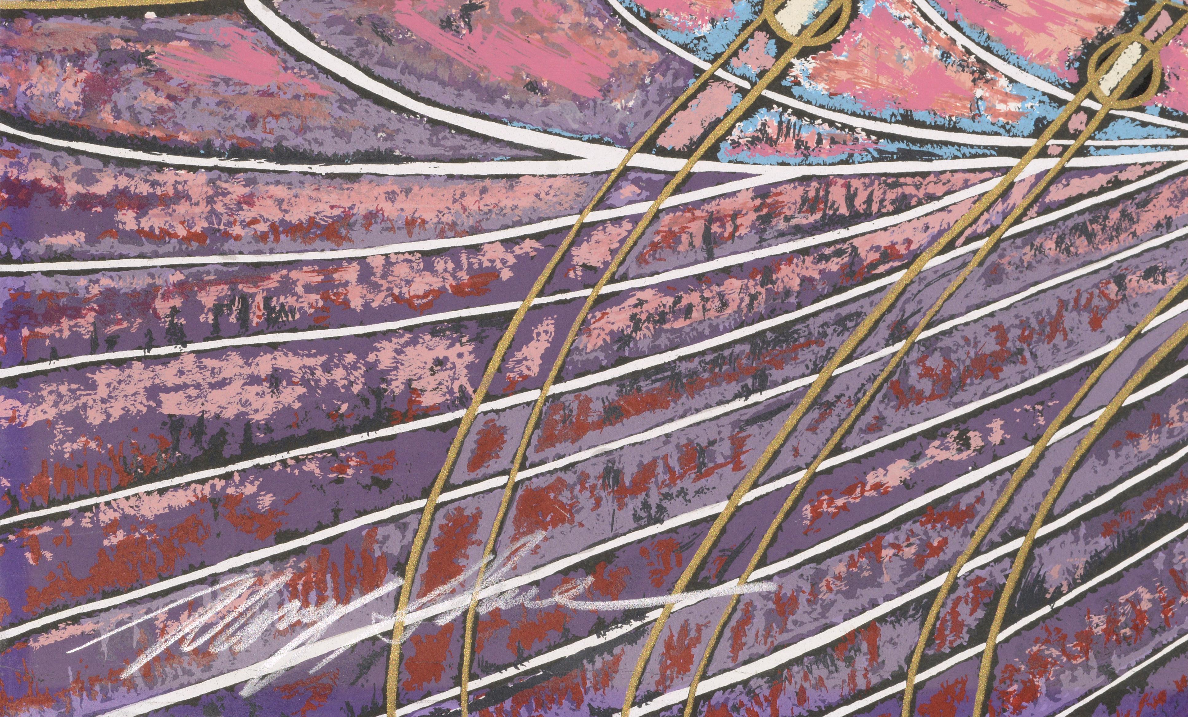 Abstract Figurative - Stylized Goddesses - Contemporary Print by Adrian Wong Shue