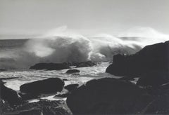 Sunlit Surf Maine Coast