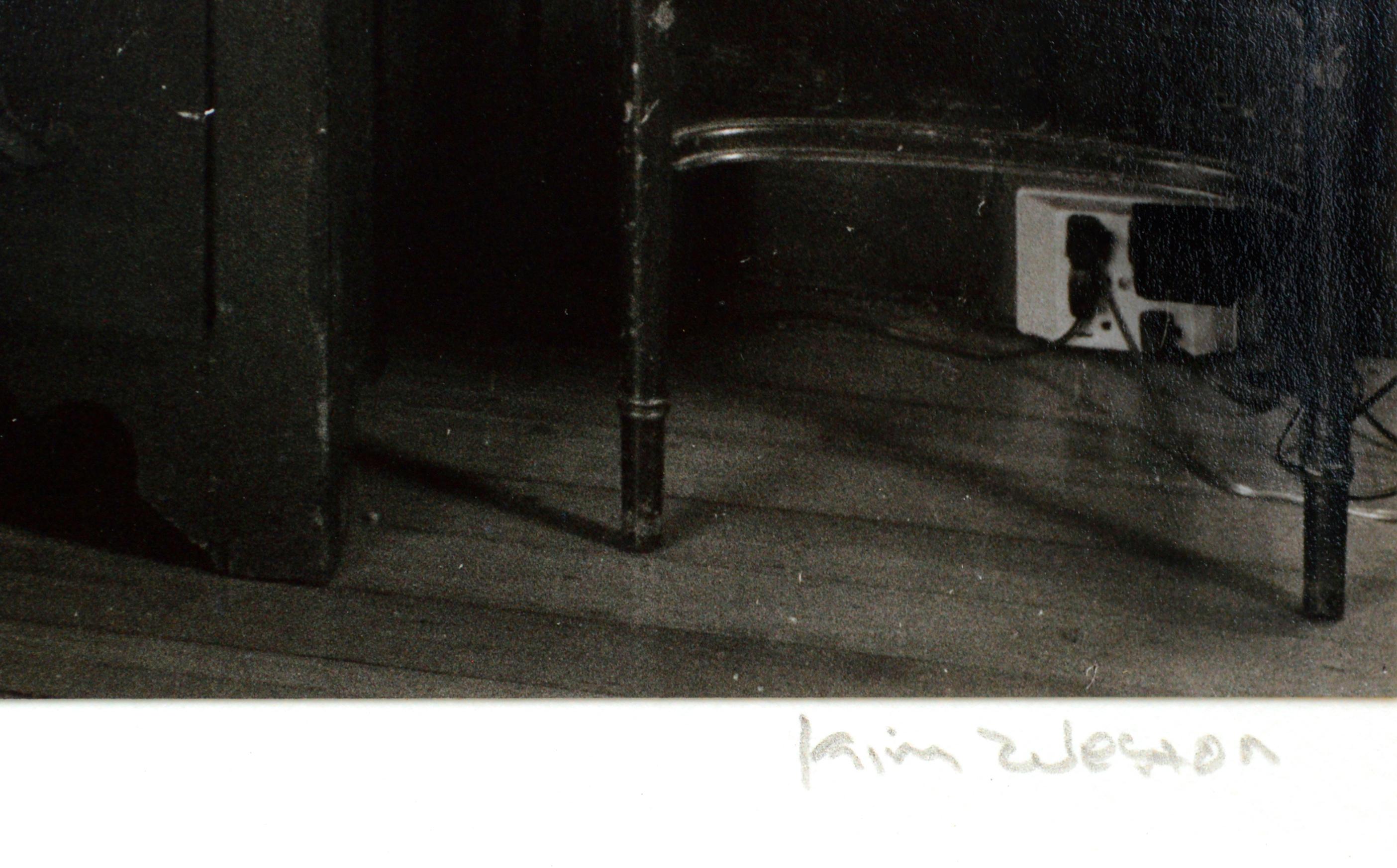 Edward Weston's Desk, Black and White Photograph, Wild Cat Hill  For Sale 1