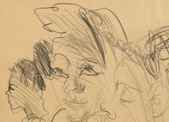 Chicas en el mostrador de la comida