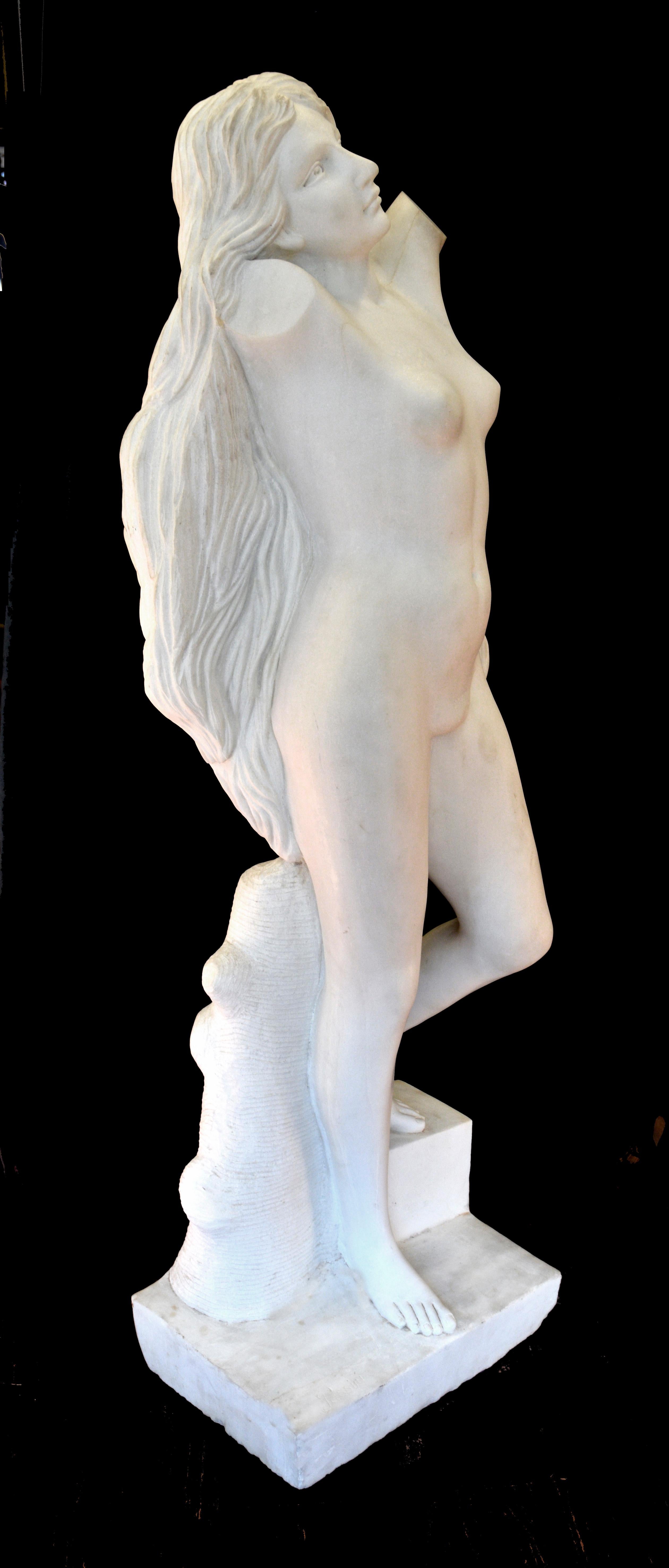 Venus Monumental Marble Statue Passini  1