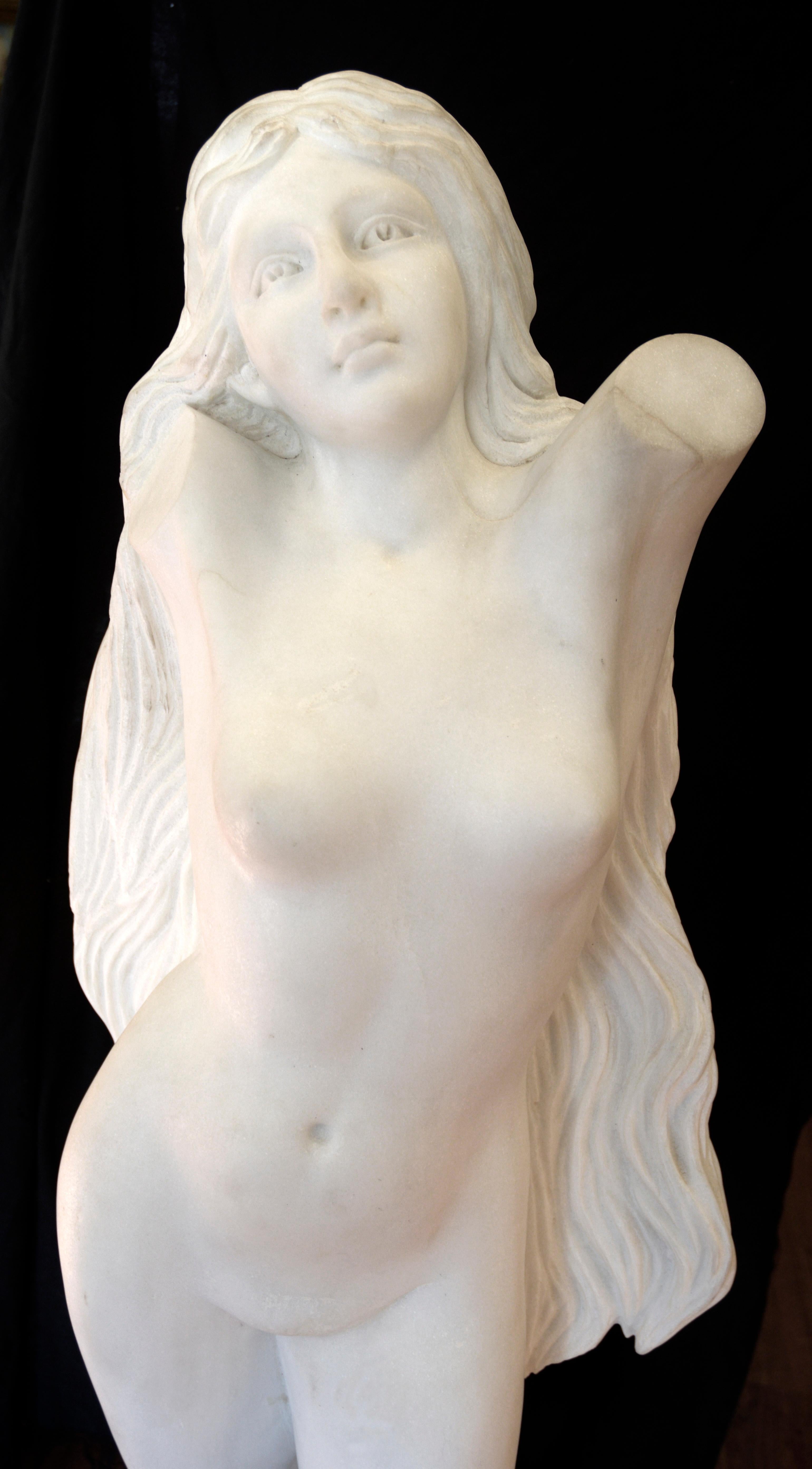 Venus Monumental Marble Statue Passini  10