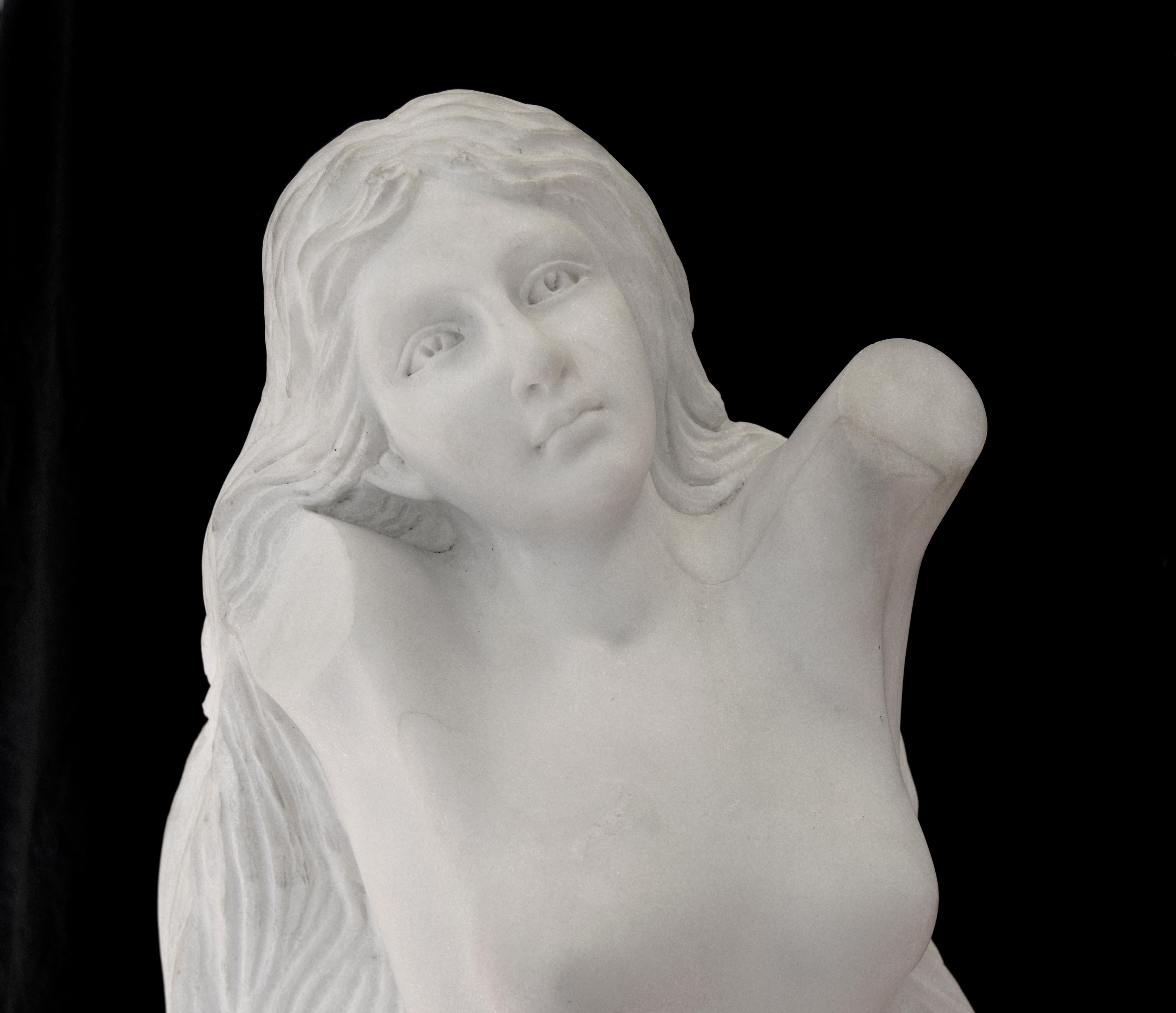 Venus Monumental Marble Statue Passini  2
