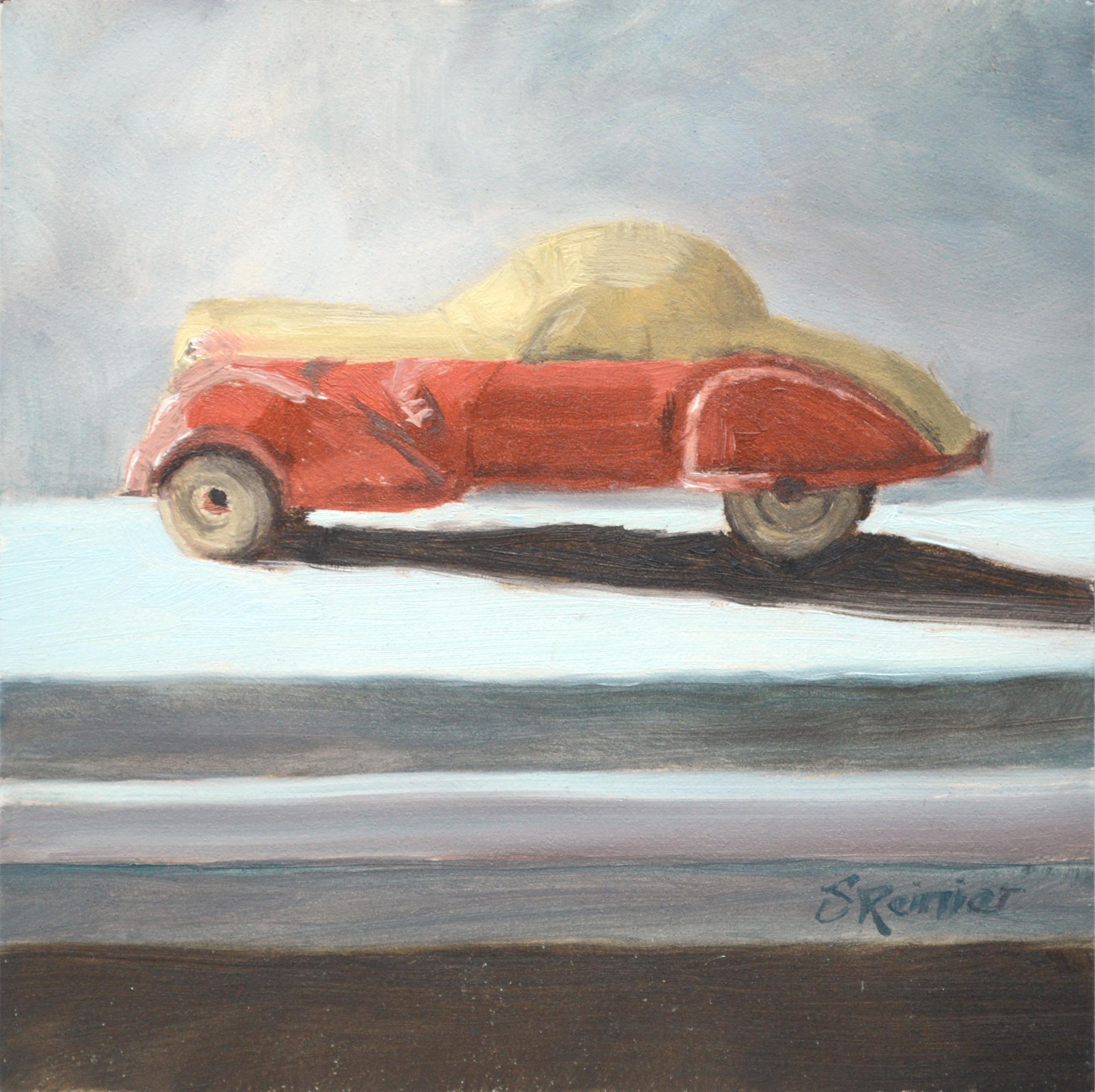 Susan Reinier Interior Painting - Toy Car Miniature Still Life