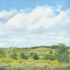 Clouds Over Rolling Hills - Landscape