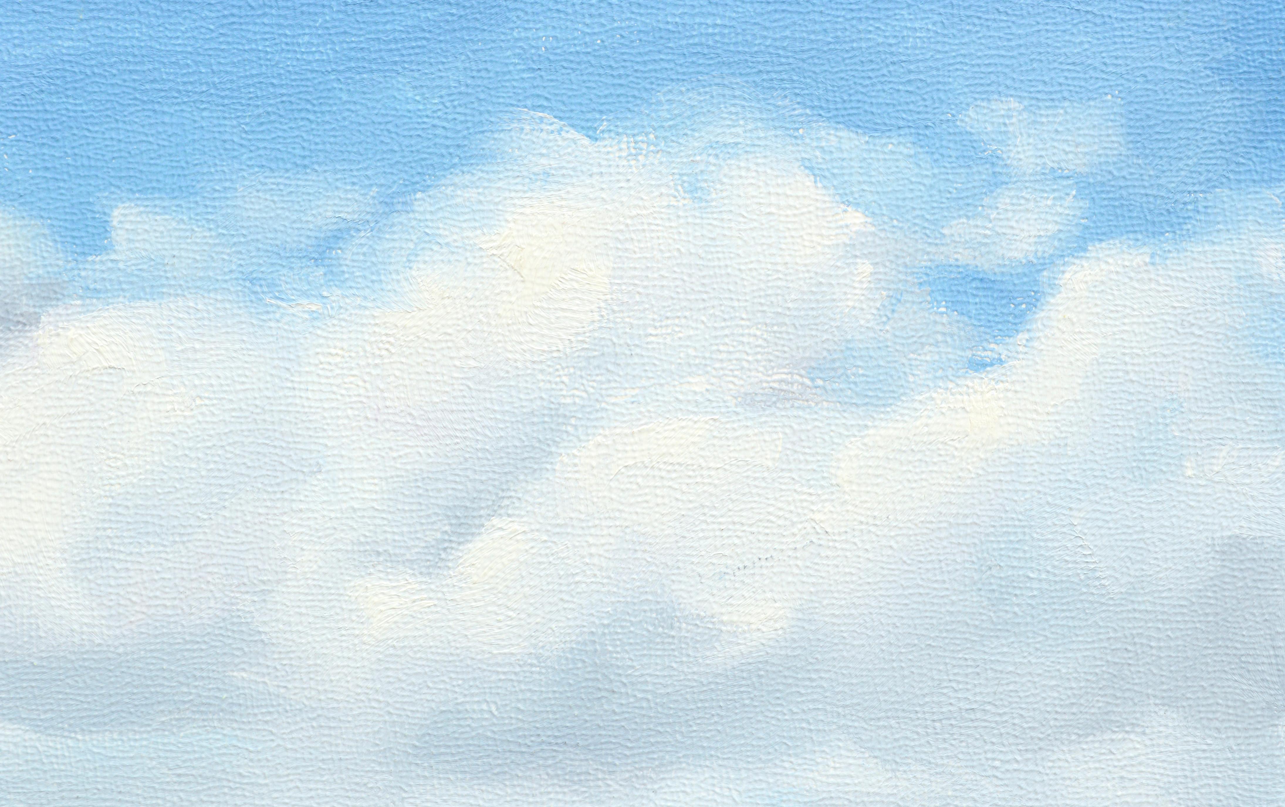 clouds over hills