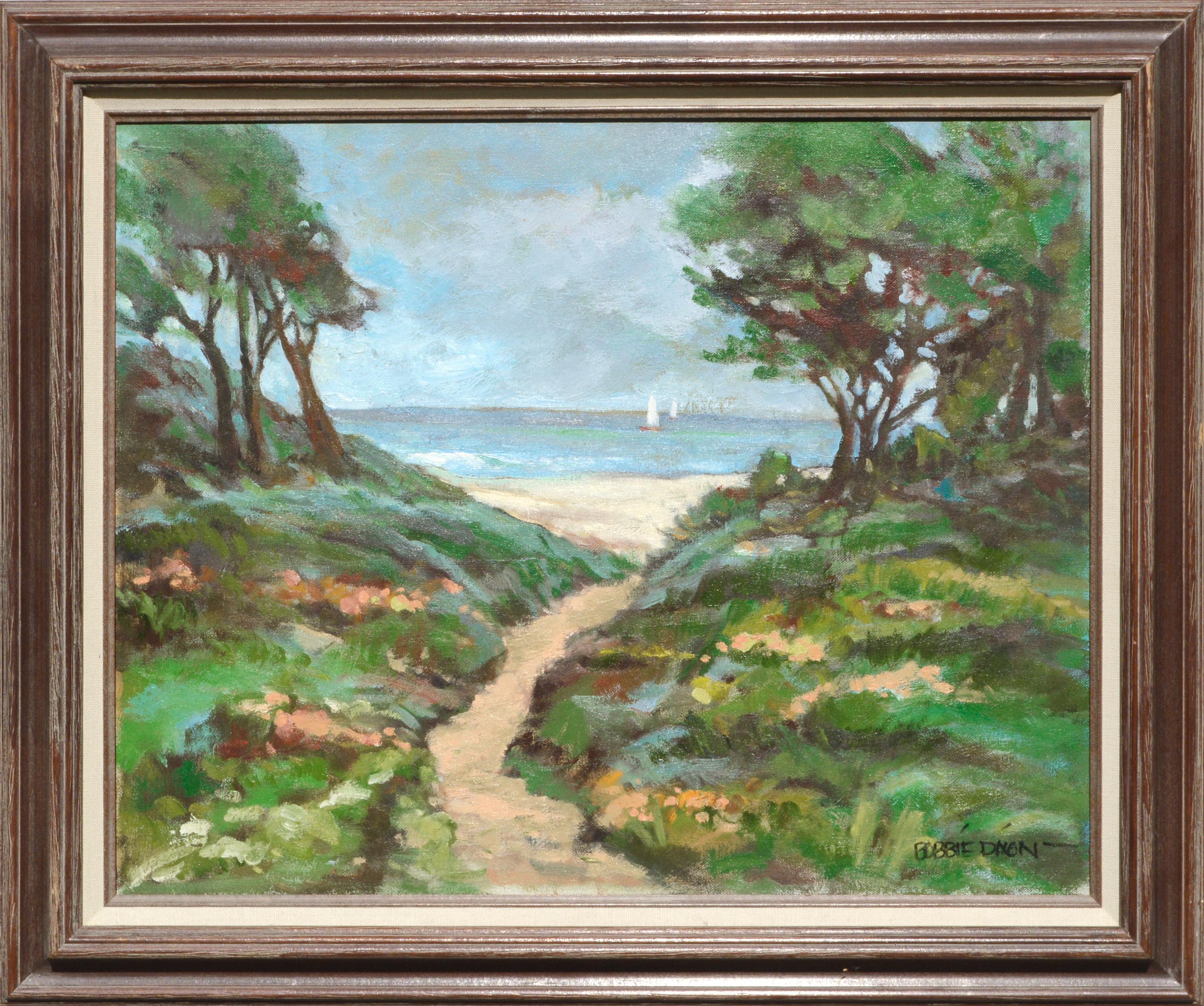R. A. Bobbie Dixon Landscape Painting - Path to the Ocean - Landscape
