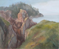 Misty Vista at Big Sur - Landscape Kenneth Lucas