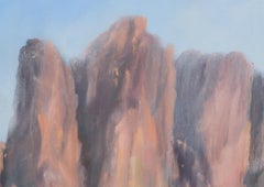 Superstition Mountains, Arizona Desert Vertical Landscape