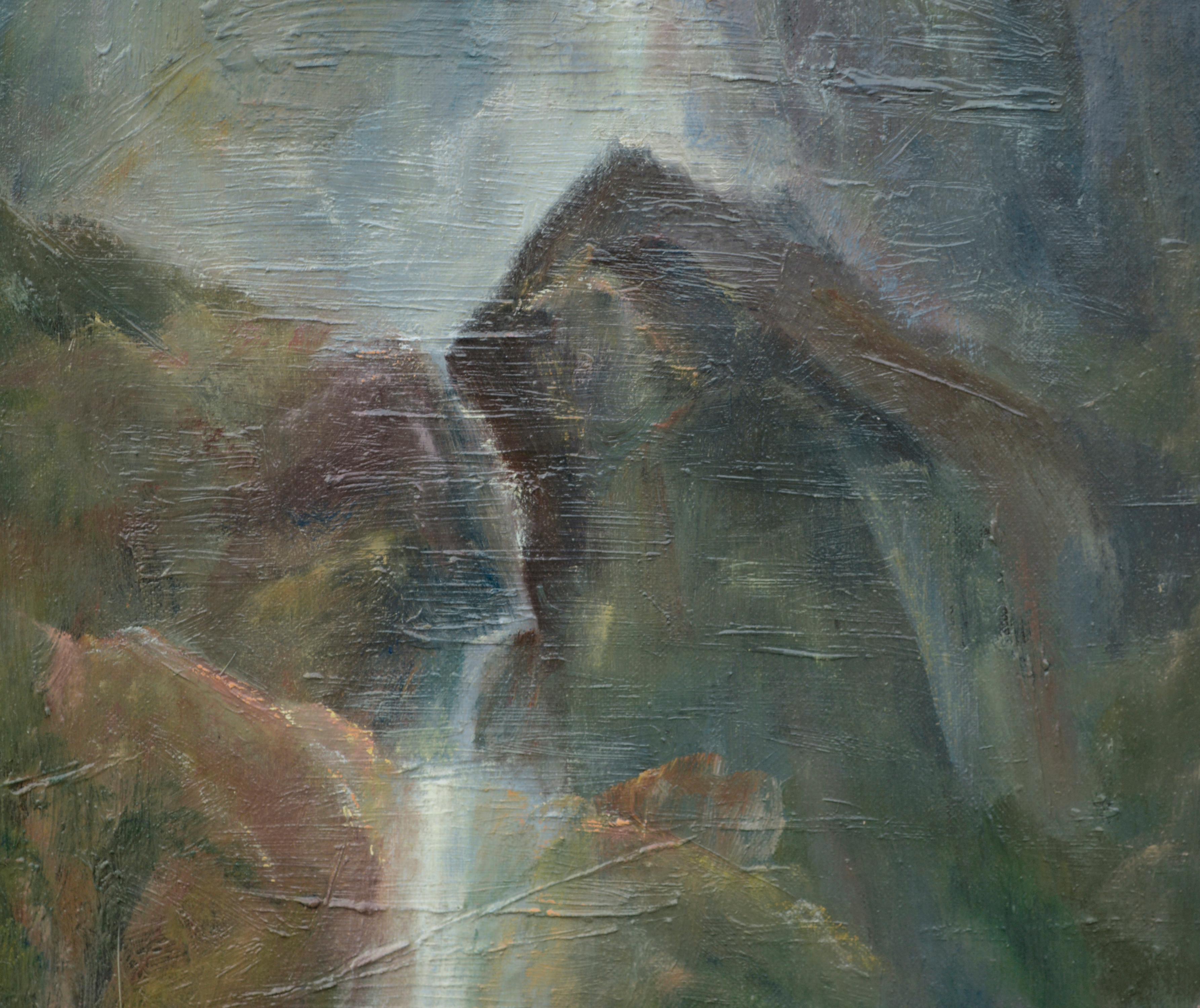 vertical landscape paintings
