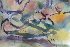 Vertical Purple Abstract