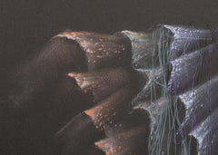 Ruffled Kimono (Orange, Teal, and Purple)