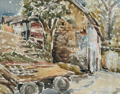 1940's California Mission Landscape