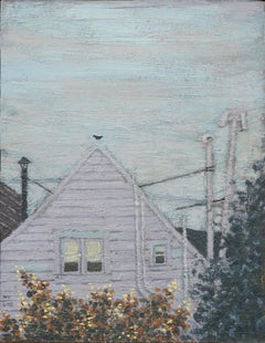 Welsh Nocturnal Village Landscape