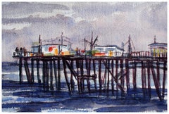 Santa Cruz Capitola Pier Seascape