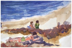 Relaxing at the Beach Landscape