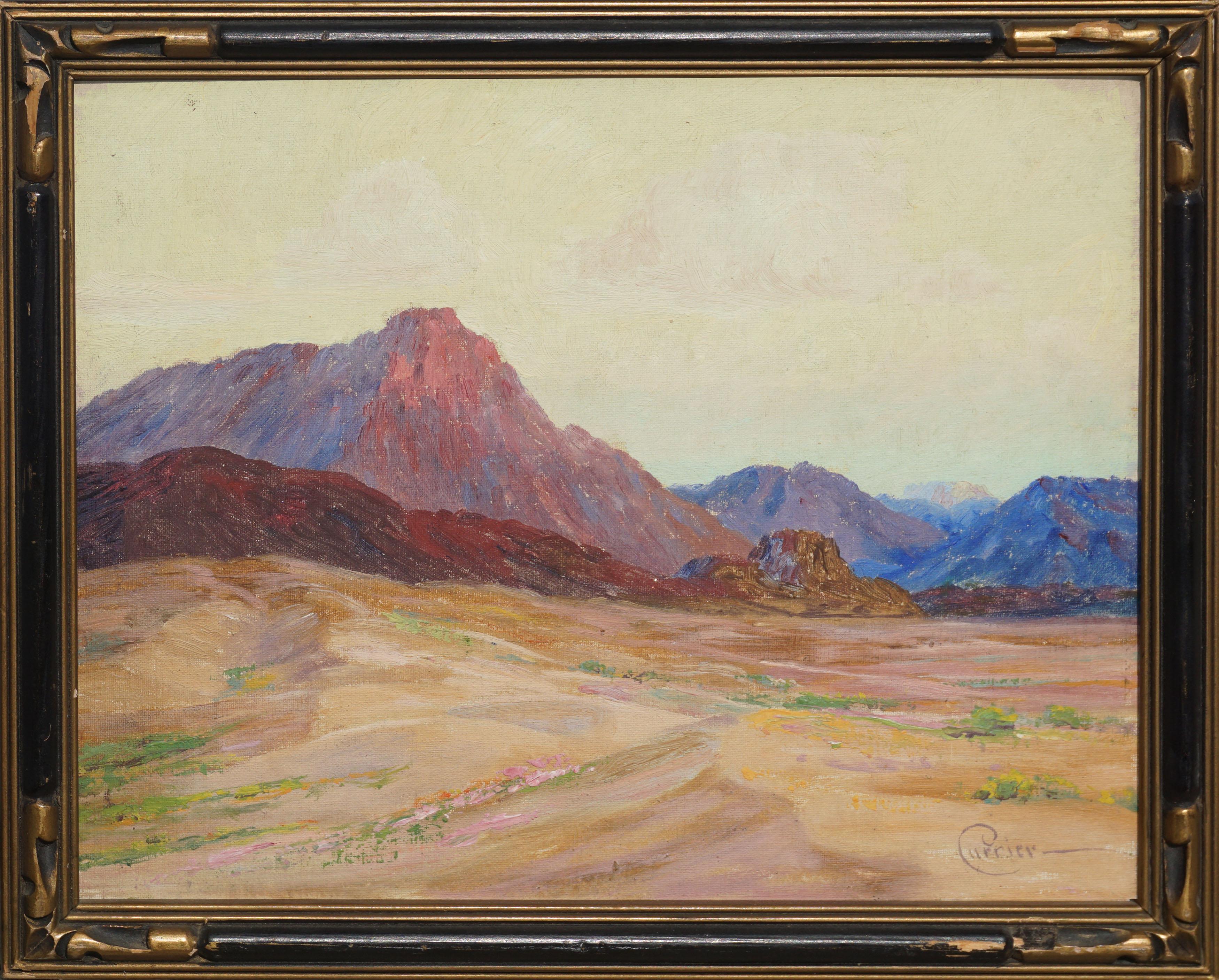 Cyrus Bates Currier Early 20th Century Coachella Valley Landscape by