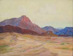 Early 20th Century Coachella Valley Landscape by Cyrus Currier
