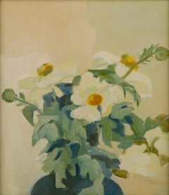 Matilija Poppies Botanical Still Life