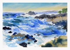 Big Sur Rocky Coast Landscape