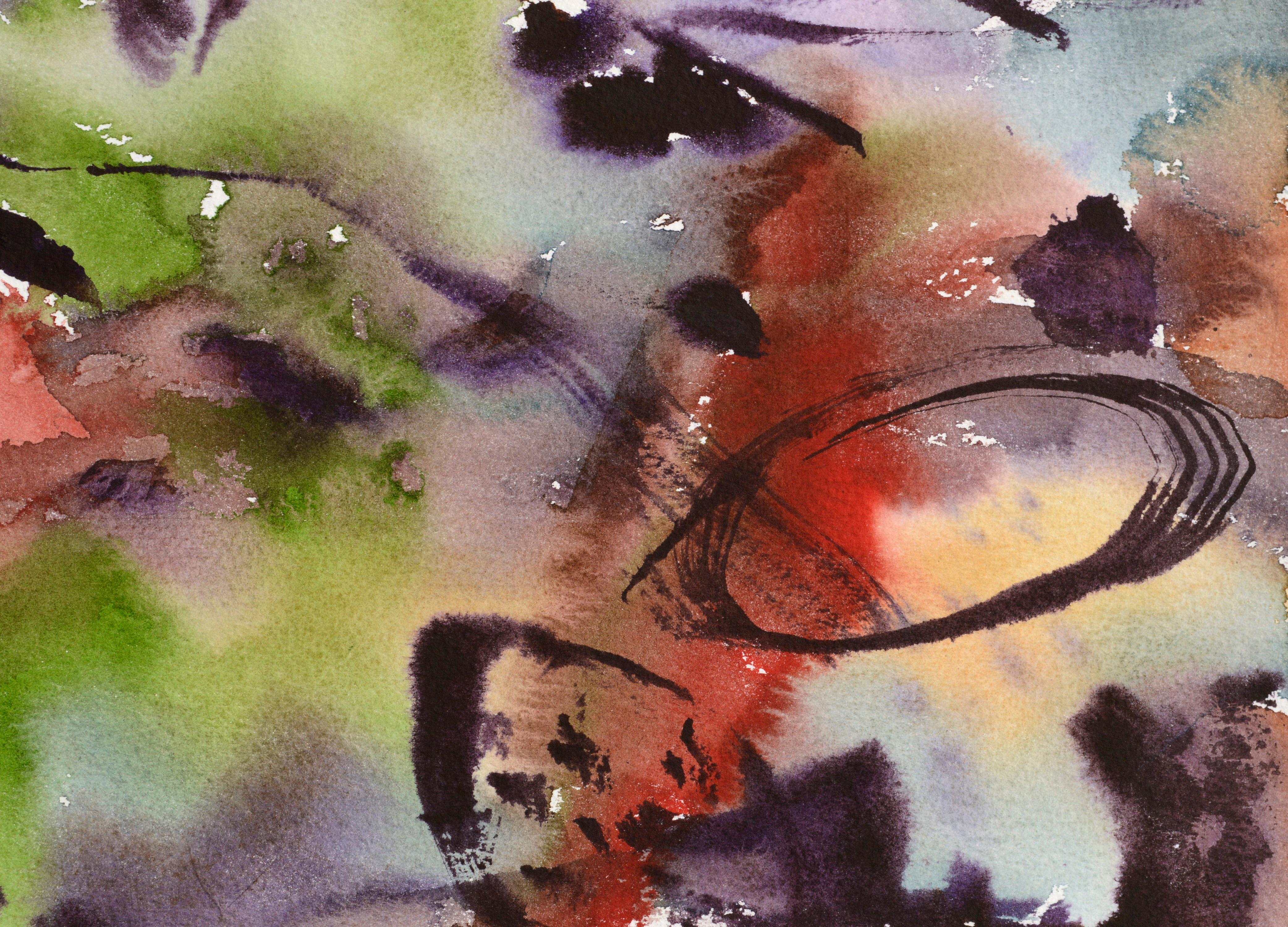 abstract water color paintings
