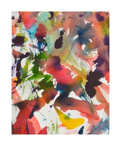 Pink Abstract Watercolor