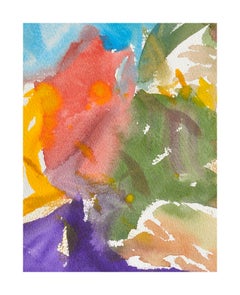 Abstract Landscape Watercolor