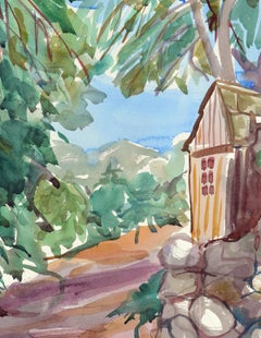 House in the Trees Landscape