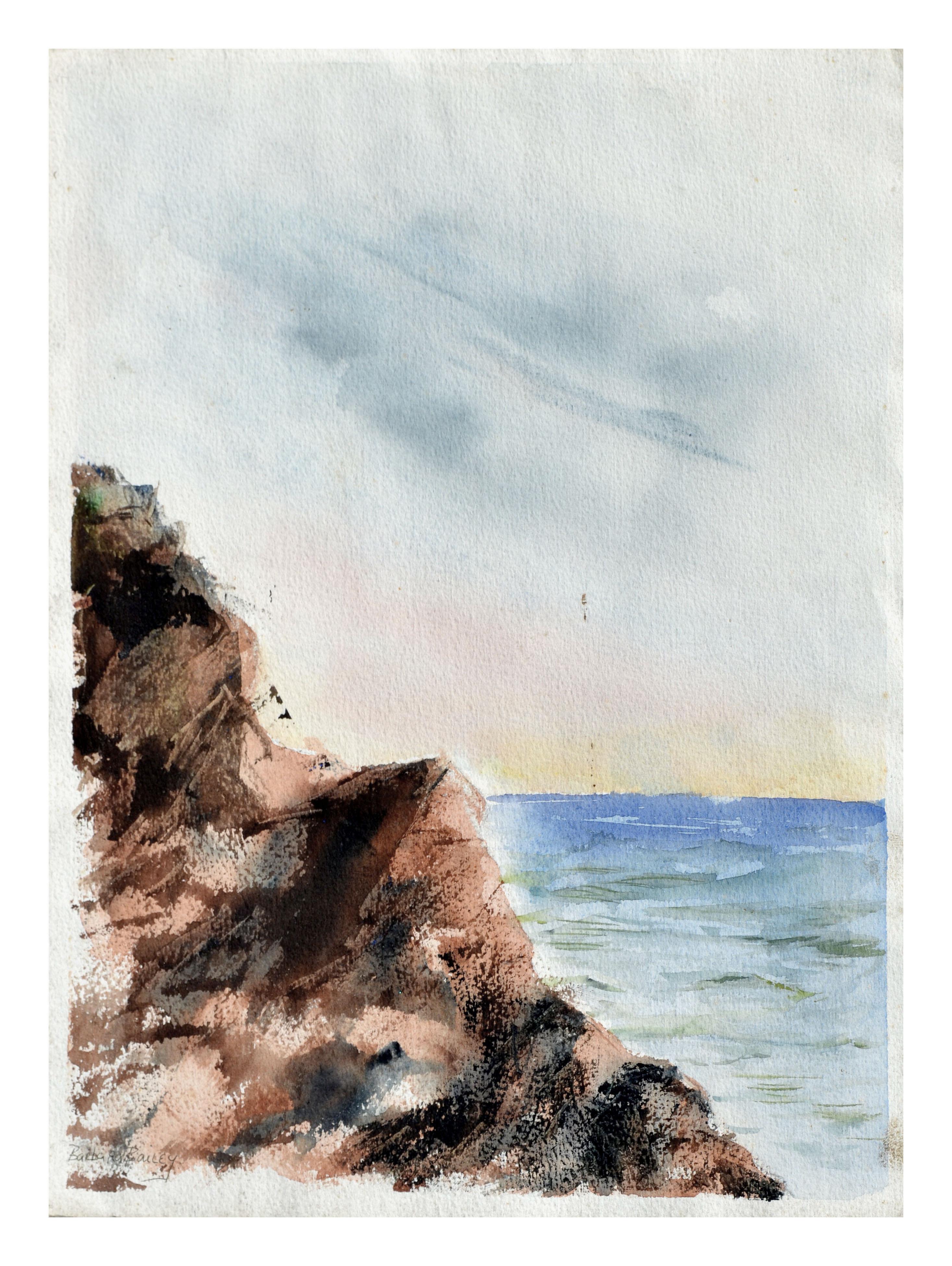 Barbara Bailey-Porter Landscape Art - Vintage Landscape -- Big Sur Coast 