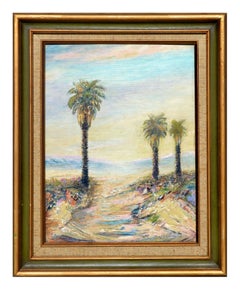 Twin Palms - California Desert Landscape