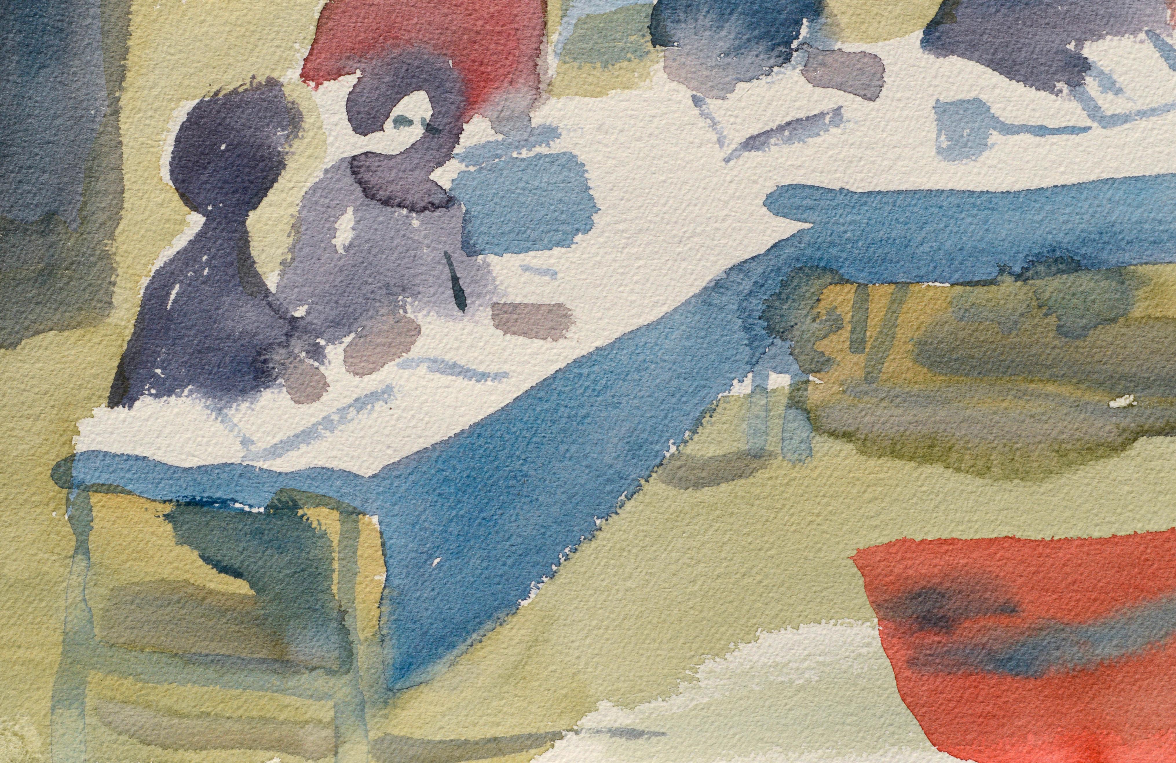 Classroom Figurative - American Modern Art by Les Anderson