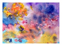 Multi-Color Abstract Watercolor